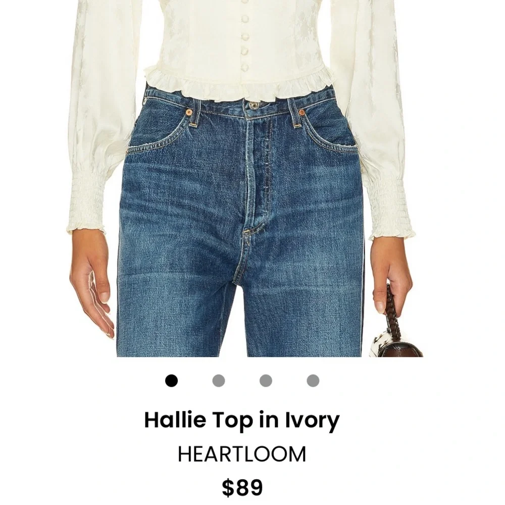 Revolve - Heartloom Women's Ivory Top - Picture 5 of 5